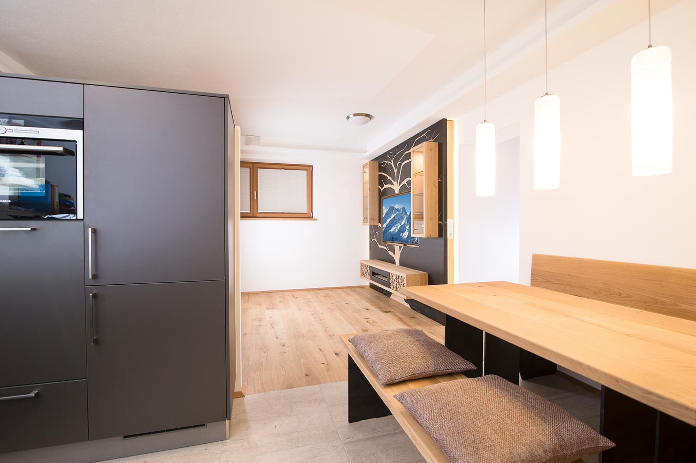 Innovative Charakterwohnung Wohnküche Innovative Charakterwohnung Wohnküche